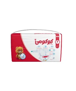 پوشک بچه کوکومی سایز 2 بسته 38 عددی