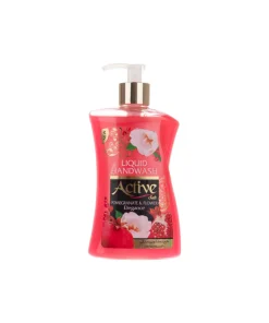 مایع دستشویی اکتیو مدل Pomegranate & Flower مقدار 450 گرم