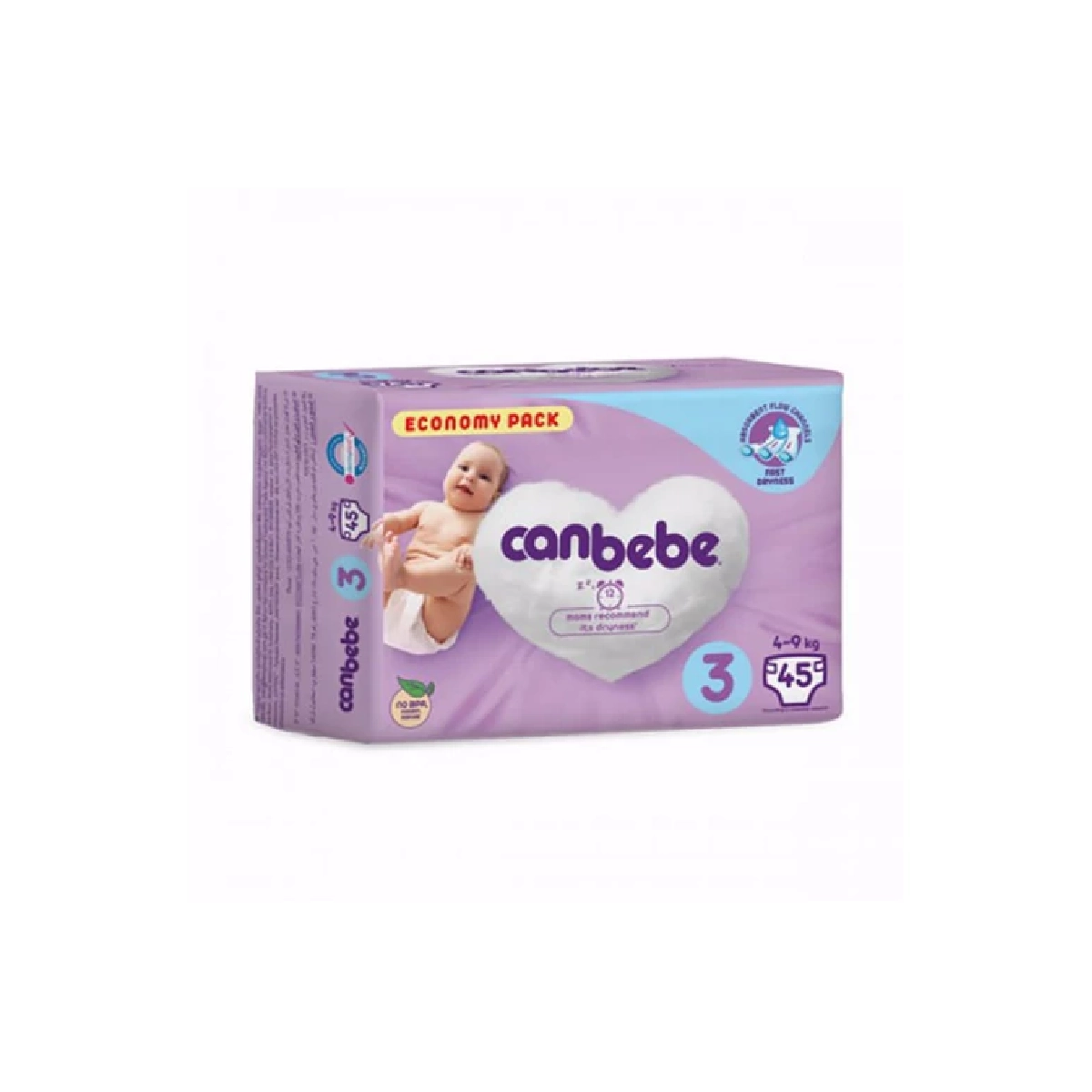 پوشک جان ب ب سایز 3 بسته 45 عددی