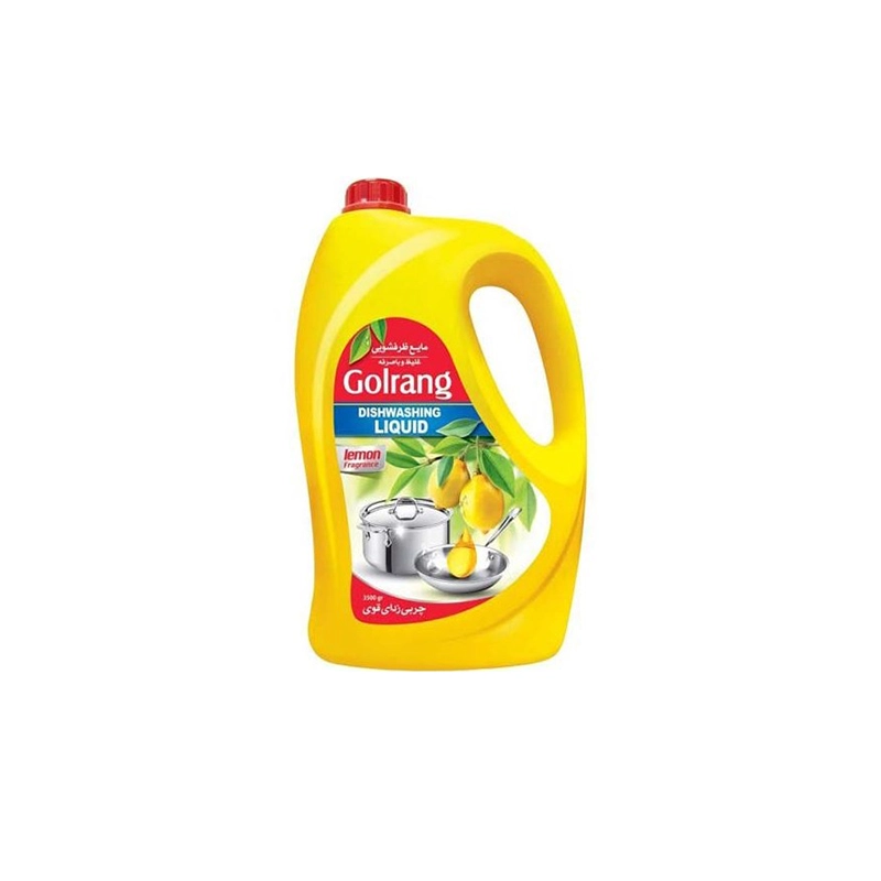 مایع ظرفشویی گلرنگ مدل Lemon حجم 3.5 لیتر