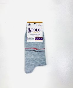 Alternative view of جوراب مردانه ساق بلند نخی Polo