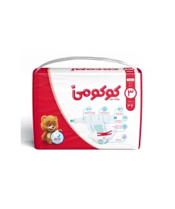 پوشک بچه کوکومی سایز 3 بسته 34 عددی