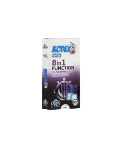 کاندوم ناچ کدکس مدل 8IN1 FUNCTION بسته 10 عددی