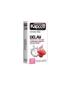 کاندوم کاپوت مدل Delay Fruty Cream بسته 12 عددی