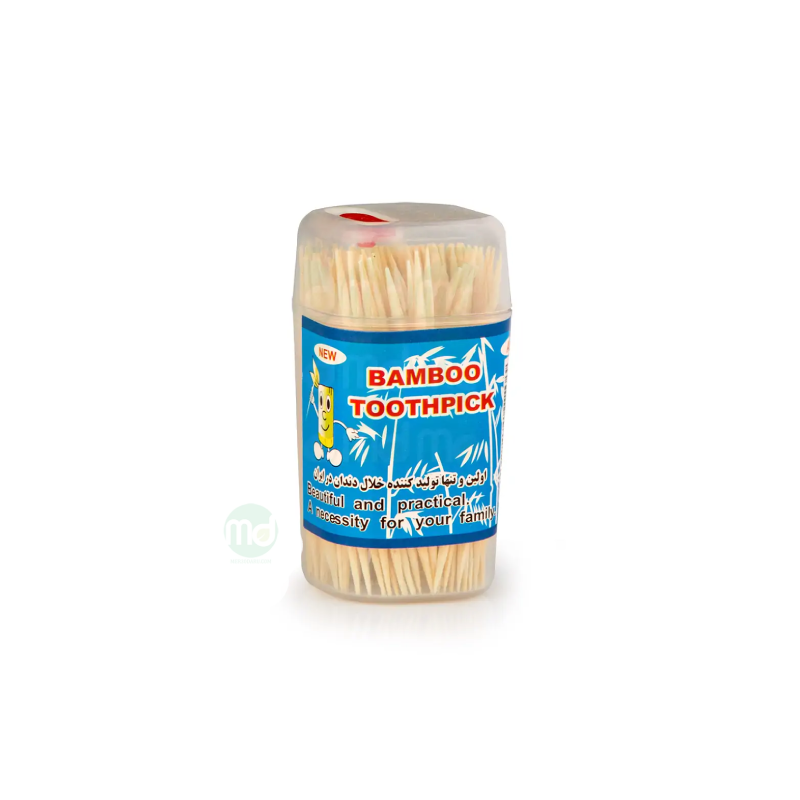 خلال دندان bamboo toothpick بامبو 200 عددی