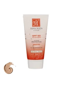 کرم ضد آفتاب رنگی مای SPF 60 مدل MATTE مناسب پوست چرب حجم 50 میلی‌لیتر