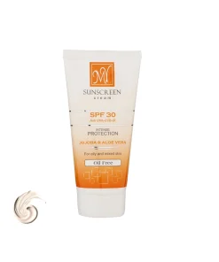 کرم ضد آفتاب بی‌رنگ مای SPF 30 مدل Intense Protection مناسب پوست مختلط و چرب حجم 50 میلی‌لیتر