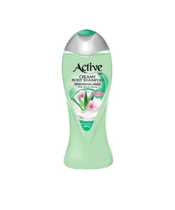 شامپو بدن کرمی اکتیو مدل Aloe Vera مقدار 400 گرم