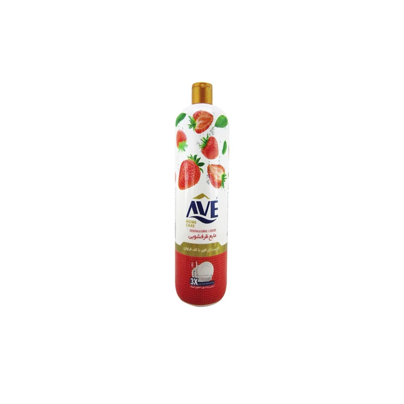 مایع ظرفشویی اوه مدل Strawberry حجم 1 لیتر