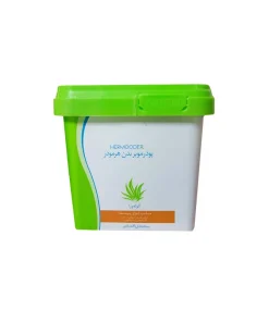 پودر موبر هرمودر مدل Aloe Vera مناسب انواع پوست وزن 300 گرم