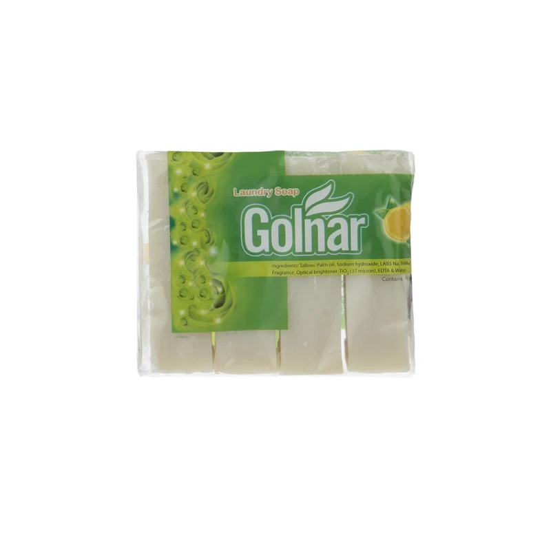 صابون لباسشویی گلنار بسته 4 عددی - تصویر 2
