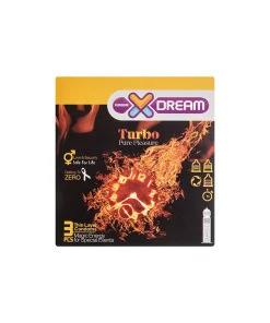 کاندوم ایکس دریم مدل Turbo بسته 3 عددی