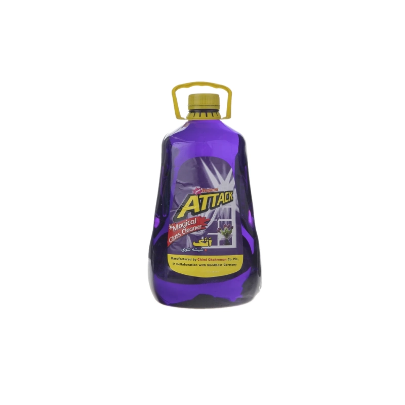 شیشه پاک کن اتک مدل Purple حجم 4 لیتر