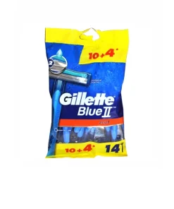 خودتراش ژیلت مدل Blue 2 Plus بسته 14 عددی