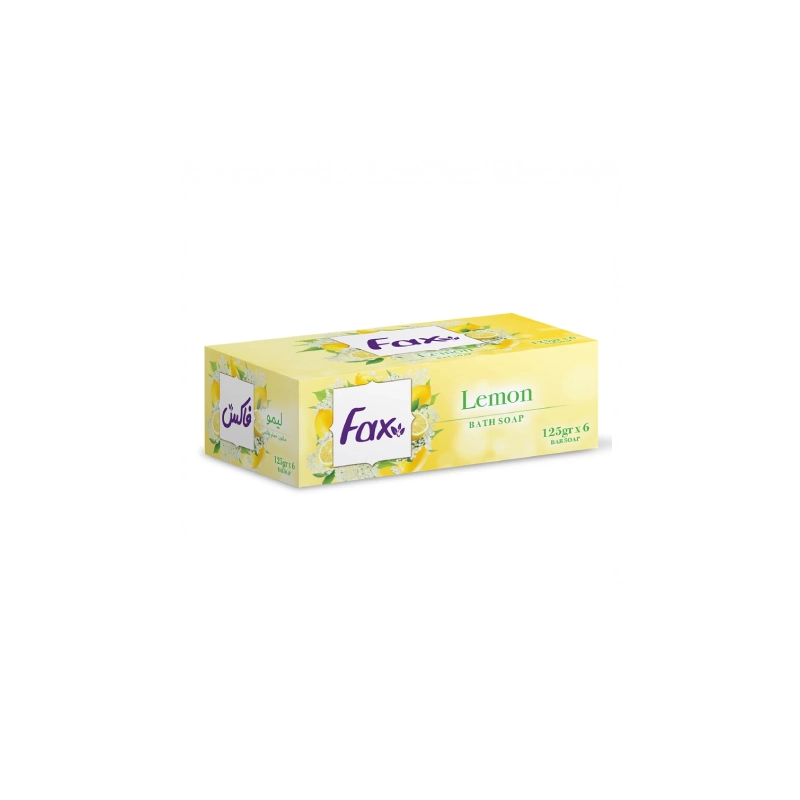 صابون شستشو فکس مدل Lemon Perfume بسته 6 عددی