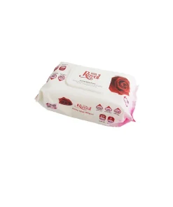  دستمال مرطوب آرایشی رویال اس اس بی مدل گل رز بسته 36 عددی