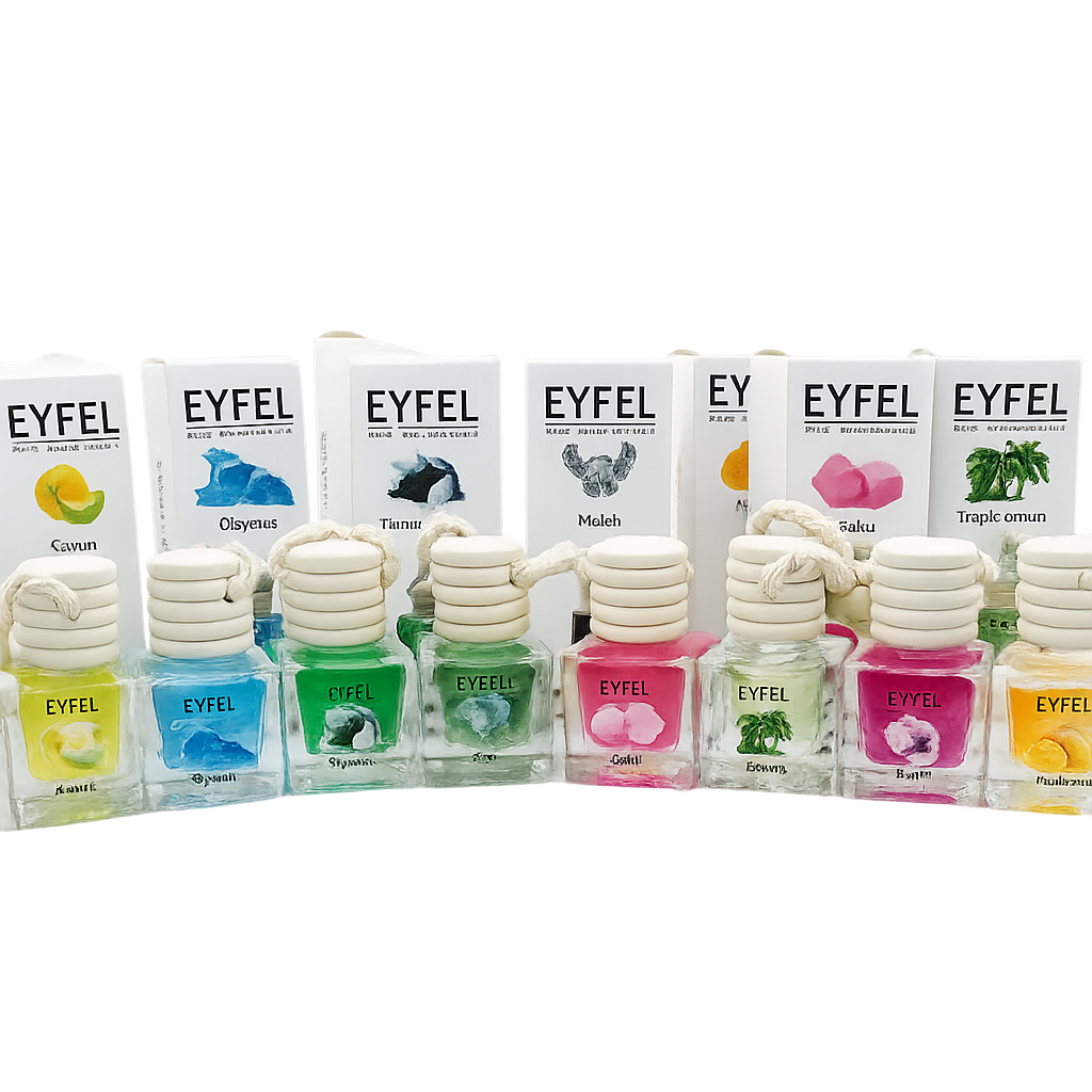 عطر آویز ماشین ایفل انواع رایحه ها حجم 10 میل - تصویر 2