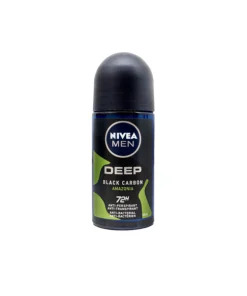 مام رول ضد تعریق مردانه نیوآ مدل deep black carbon حجم 50 میلی‌لیتر