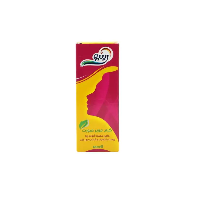 کرم موبر صورت رینبو مدل DEPILATORY حجم 65 میلیلیتر