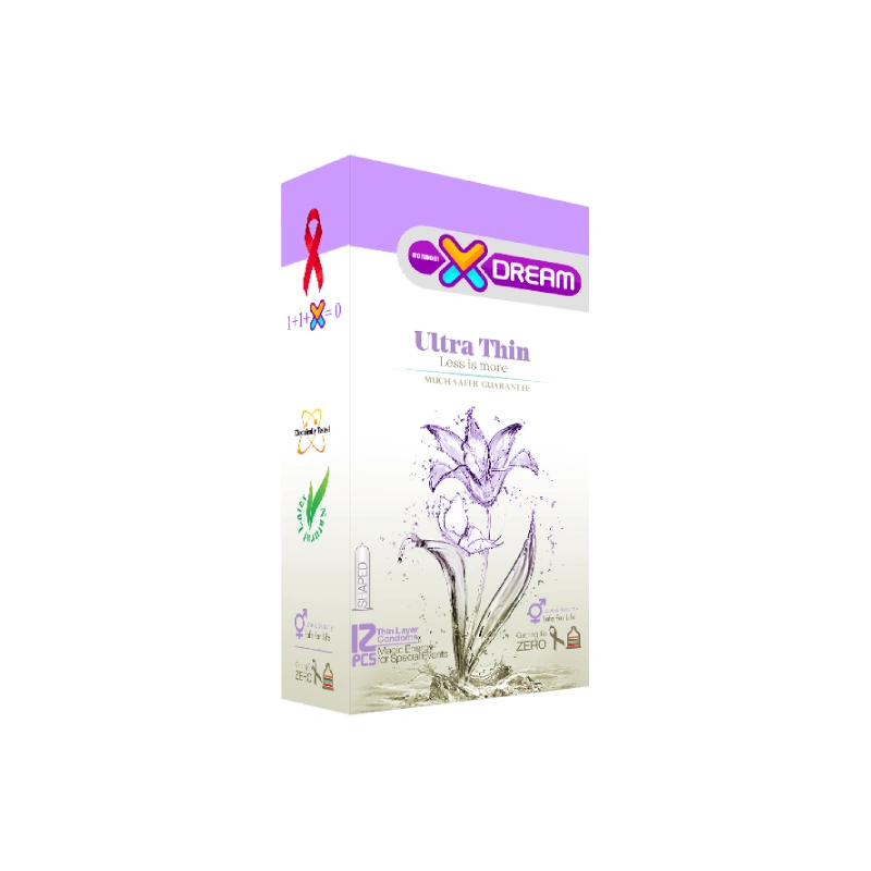 کاندوم ایکس دریم مدل Ultra Thin بسته 12 عددی