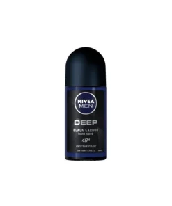 مام رول ضدتعریق مردانه نیوآ مدل Black Carbon Dark Wood حجم ۵۰ میل