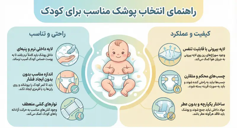 خرید پوشک کودک