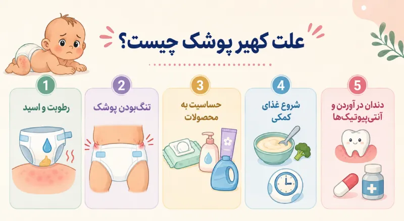 کهیر پوشک چیست